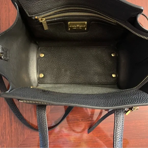 **SOLD** Salvatore Ferragamo Too Handle Tote (small) - Picture 6 of 11